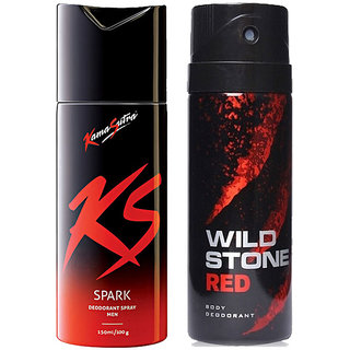 Buy Wild Stone and Ks Kamasutra Deo Combo 150 ml Pcs 2 Online