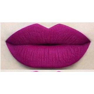 maroon purple lipstick