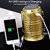 Rechargeable 6+1 LED Solar Emergency Light Lantern with USB Mobile Charging