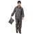 Grey Raincoat With Lower And Cap (3 In 1)