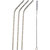 Stainless Steel  Bend Straw and Brush Combo(3+1)