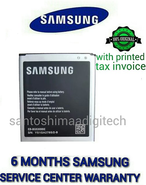 Buy Original Samsung Galaxy J2 16 Sm J210 J2 Pro Sm J210f J2 Ace Sm G532g On5 Pro Sm G550f Prime G531 Battery 2600mah Online 700 From Shopclues