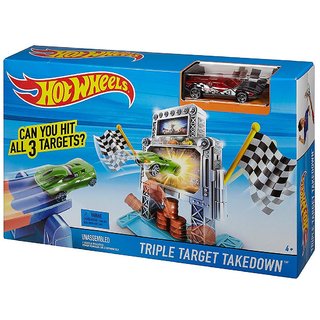 Buy Hot Wheels Track Set with Triple Target Online @ ₹799 from ShopClues