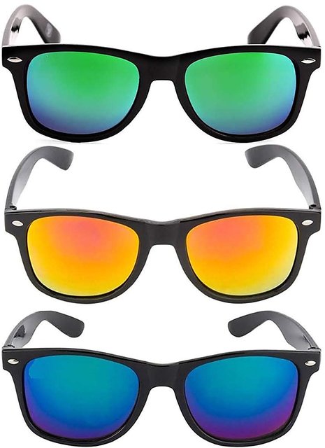 Ivy Vacker Blue Mirrored Wayfarer Sunglasses 2 Wayfarers Free Ivy Vacker Blue Mirrored Wayfarer
