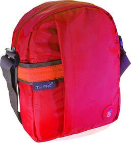 My Pac Vivaa Unisex Waterproof Sling bag Red C11593-3