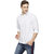 Campus Sutra Men's White Casual Shirts