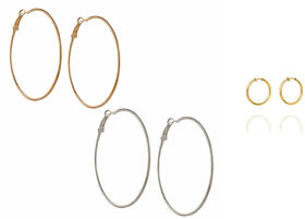 Charming Jewelry Latest Celebrity Hoop Earrings Piercing 6 pc Set