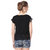 MALLORY WINSTON Women Black with Army Print top.