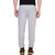 KRISTOF GREY TRACK PANT WITH BLACK RIBS 100 COTTON