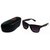 TheWhoop UV Protected Black Premium Wayfarer Unisex Sunglasses. Square Shape Stylish Goggles For Men Women Girls Boys