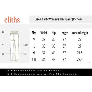 track pants size