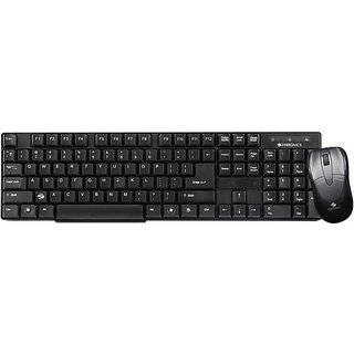 Zebronics Companion 6 Wireless Laptop Keyboard Black