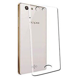                       Clear TPU Transparent Soft Silicon Back Cover for Oppo Neo 5                                              