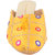 Be You Women Yellow Mirror Work Traditional Flats / Ethnic Footwear