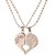 Aarohi Love For Ever Valentines Special Beautiful Heart Pendant With Chain Silver Plating For Boy  Girls India For Everyday  Party Wear Valentines Special Gift.