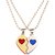Prisha Love For Ever Valentines Special Beautiful Heart Pendant With Chain Silver Plating For Boy  Girls India For Everyday  Party Wear Valentines Special Gift.
