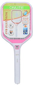 Latest Onlite Electric Rechargable Mosquito Killer Racket/Bat with LED LIGHT.
