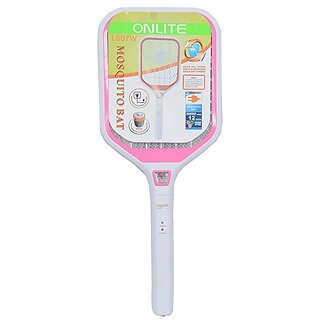                       Latest Onlite Electric Rechargable Mosquito Killer Racket/Bat with LED LIGHT.                                              