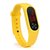 FARP Digital LED Watch yellow colour band type mens watch womens watch boys watch girls watch