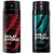 Wild Stone Red,Hydra Energy Spray - For Men (150 ml each),pack of 2