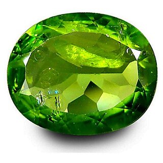                       Jaipur Gemstone Unheated  Untreated 9.25 Ratti Natural Certified Peridot stone 100 Original Peridot Stone                                              