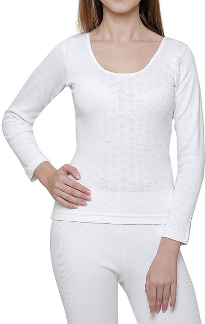 Women Blended Cotton Grey Ladies Thermal Wear at Rs 750/set in Ludhiana