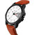 Evelyn Casual White Dial  Brown Leather Strap Analog Wrist Watch for Mens  Boys Eve-758