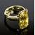 5.25 ratti Natural Pukhraj Stone Igl Certified Yellow sapphire  Gold Plated Ring Jaipur Gemstone