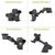 gaze me Car Mobile Holder 360 degree Double Clamp for Car Dashboard  Windshield with extendable handle