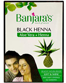 Banjaras Black Henna Aloe Vera + Henna 50g