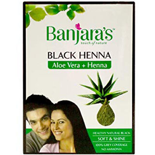 Banjaras Black Henna Aloe Vera + Henna 50g