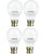 Crompton 5-Watt LED Bulb (Pack of 4, Cool Day Light)