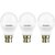 Crompton 12Watt + 18Watt LED Bulb (Pack of 3, Cool Day Light)