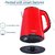 Blue Sapphire King Double Layer Electric Kettle  (2.0 L, Red)