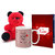 LOF Valentines Gift For Wife Teddy Soft Toy Gift Combo Girlfriend Valentine Gift|| Boyfriend Valentine Gift||Wife Gift For Valentine||Teddy Mug and Greeting Set056
