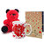LOF Valentines Gift For Wife Teddy Soft Toy Gift Combo Girlfriend Valentine Gift|| Boyfriend Valentine Gift||Wife Gift For Valentine||Teddy Mug and Greeting Set079