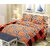 Z decor polyCotton 1 Double Bed Sheet, 2 Pillow covers