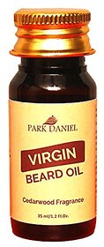 Park Daniel Virgin Beard oil - Cedarwood Fragrance(35 ml)