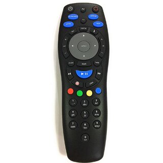                       MASE Compatible Tata Sky Set Top Box Remote Control with HD  SD Support (Universal  All TV Compatible) Color-Black                                              