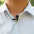 Tie Clip #Collar Lapel Mic Collar #Microphone 3.5 mm JACK Mic Hands Free Shirt Collar Clip-on Microphone for Mobile  PC