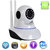 Hy Touch Branded  Wireless HD IP Wifi CCTV Indoor Security Camera (Support upto 64 GB SD card -White Color)