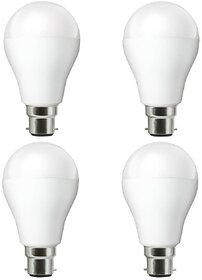 NIPSER 7 Watt Premium Led Bulbs 800- 1000 lumens (Pack of 4) with 1 year warranty