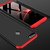 MOBIMON OPPO Realme2 Pro Front Back Cover Original Full Body 3-In-1Slim Fit Complete 3D 360 Degree Protection(Black Red)