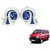 Auto Addict Mocc Car 18 in 1 Digital Tone Magic Horn Set of 2 For Maruti Suzuki Eeco