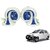 Auto Addict Mocc Car 18 in 1 Digital Tone Magic Horn Set of 2 For Maruti Suzuki Alto