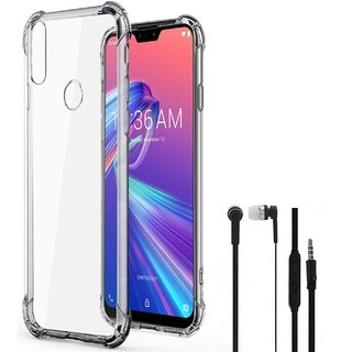 Buy Tbz Transparent Tpu Case Cover For Asus Zenfone Max Pro M2 With Earphone Online Get 64 Off