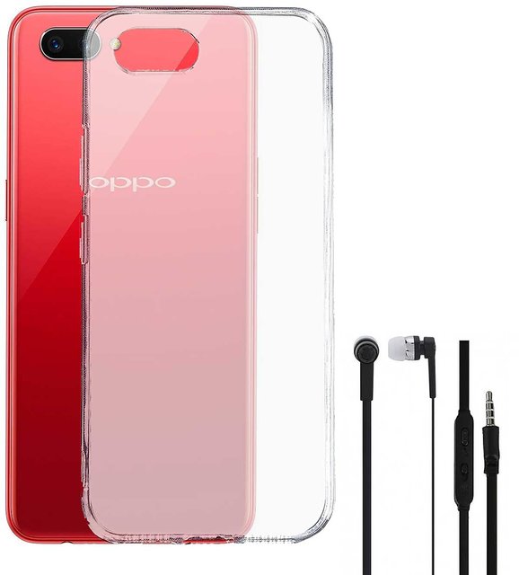 oppo a3s back cover transparent