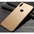 TBZ All Sides Protection Hard Back Case Cover for Huawei Honor 8X with Earphone and Tempered Screen Guard -Golden