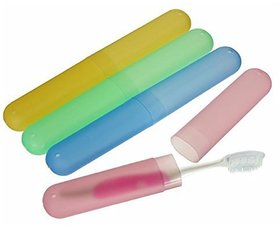 4pcs Tooth Brush Cover Case