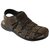 Roony Men's Olive Synthetic Leather Casual Sandal